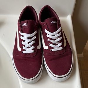 VANS Maroon Sneakers